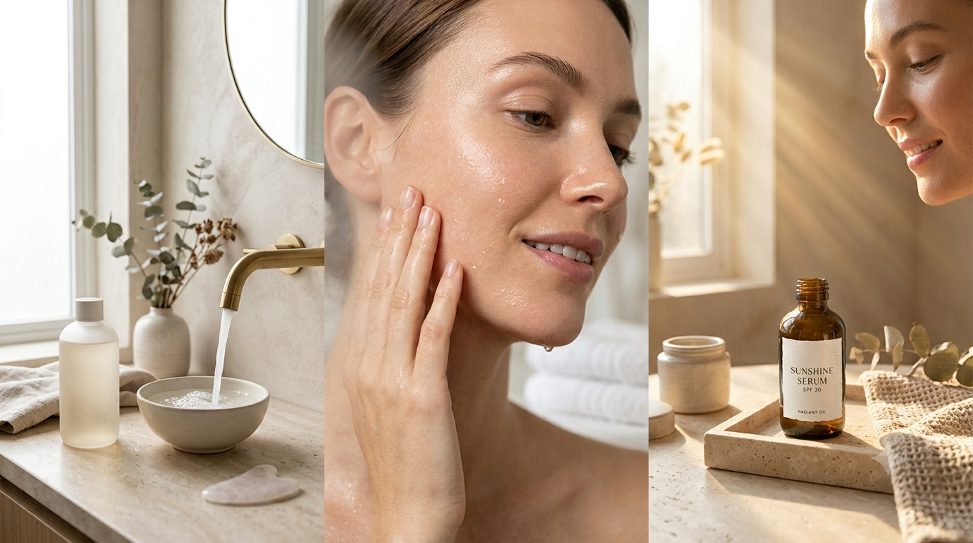 The 3 Pillars of Healthy Skin Routine