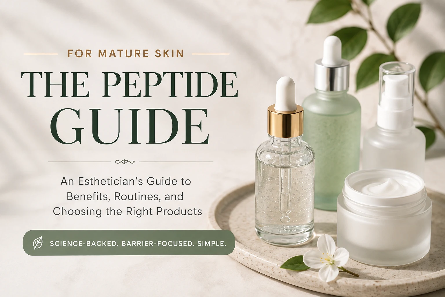 Peptides for Mature Skin: What They Do and How to Use Them