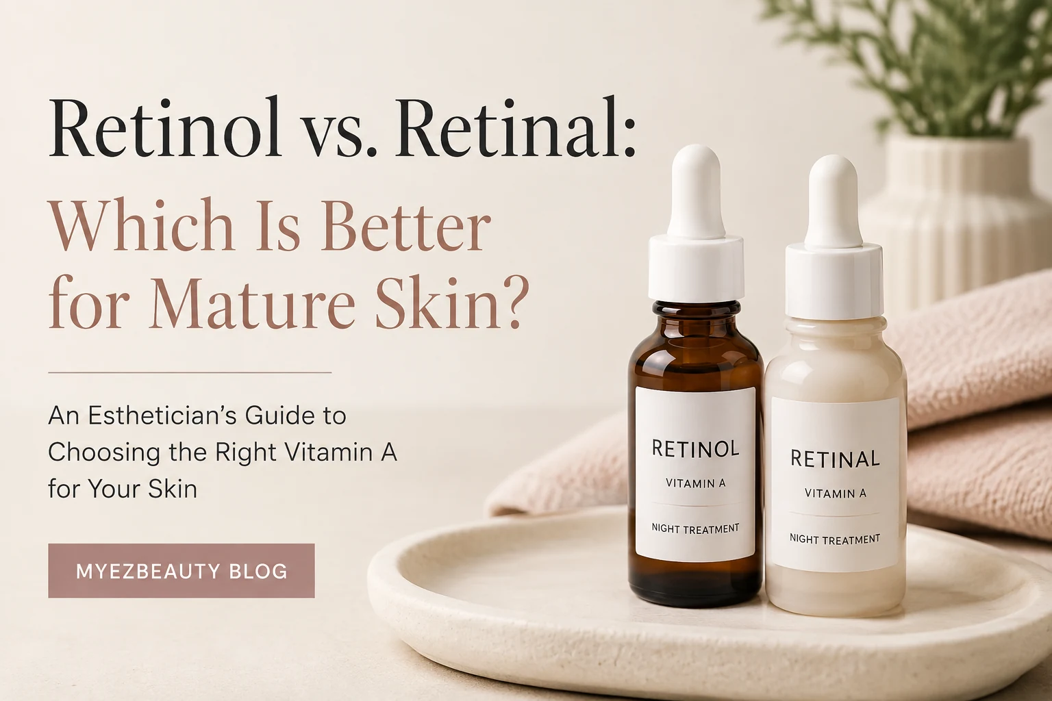 Retinol vs. Retinal: Which Is Better for Mature Skin?